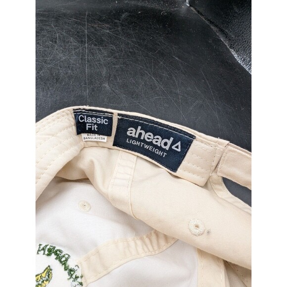 Ahead 122nd US Open The Country Club Brookline Mass Cotton Golf Hat Tan NWT - Picture 7 of 8